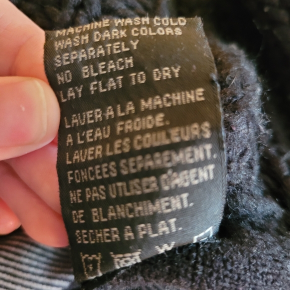 Black Urban Behaviour Hooded Sweater - Picture 6 of 6